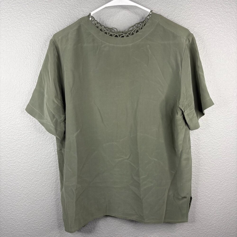 STUNT Collections Sage Green Silk Shirt